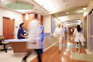 Hospital corridor